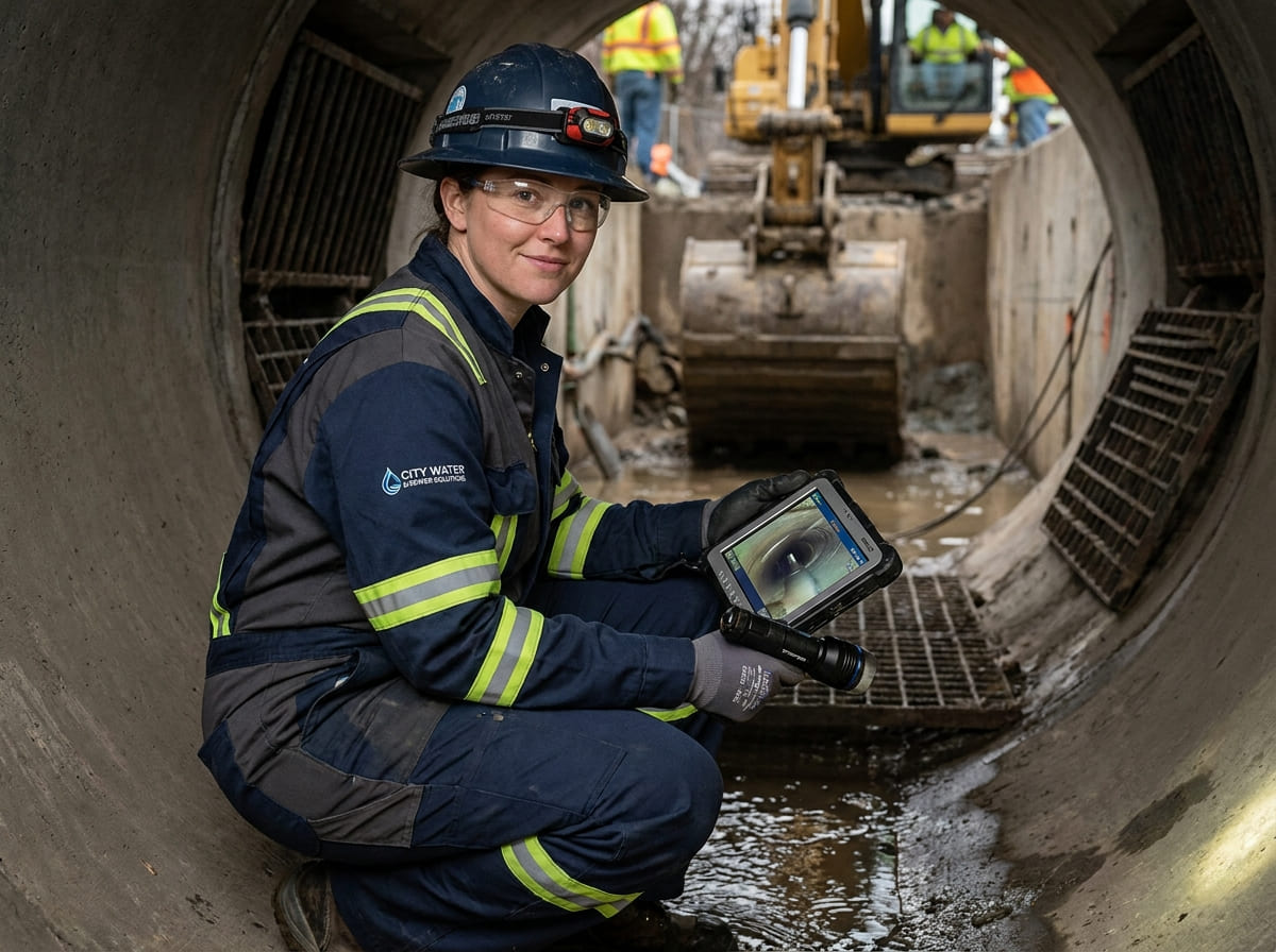 Sewer Line Inspection & Replacement in Jarrell